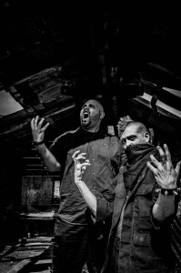 Noth and Abhorrent, members of Las Vegas based speedcore/black metal act Acid Enema!