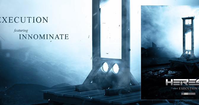 Innominate - Execution. Out now on The Third Movement: Heresy. Banner taken from Heresy Facebook page.
