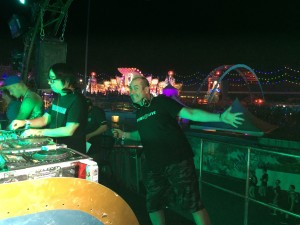 Lenny Dee and Rob Gee at EDC