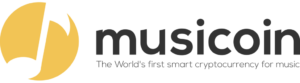 Musicoin Logo With Tagline